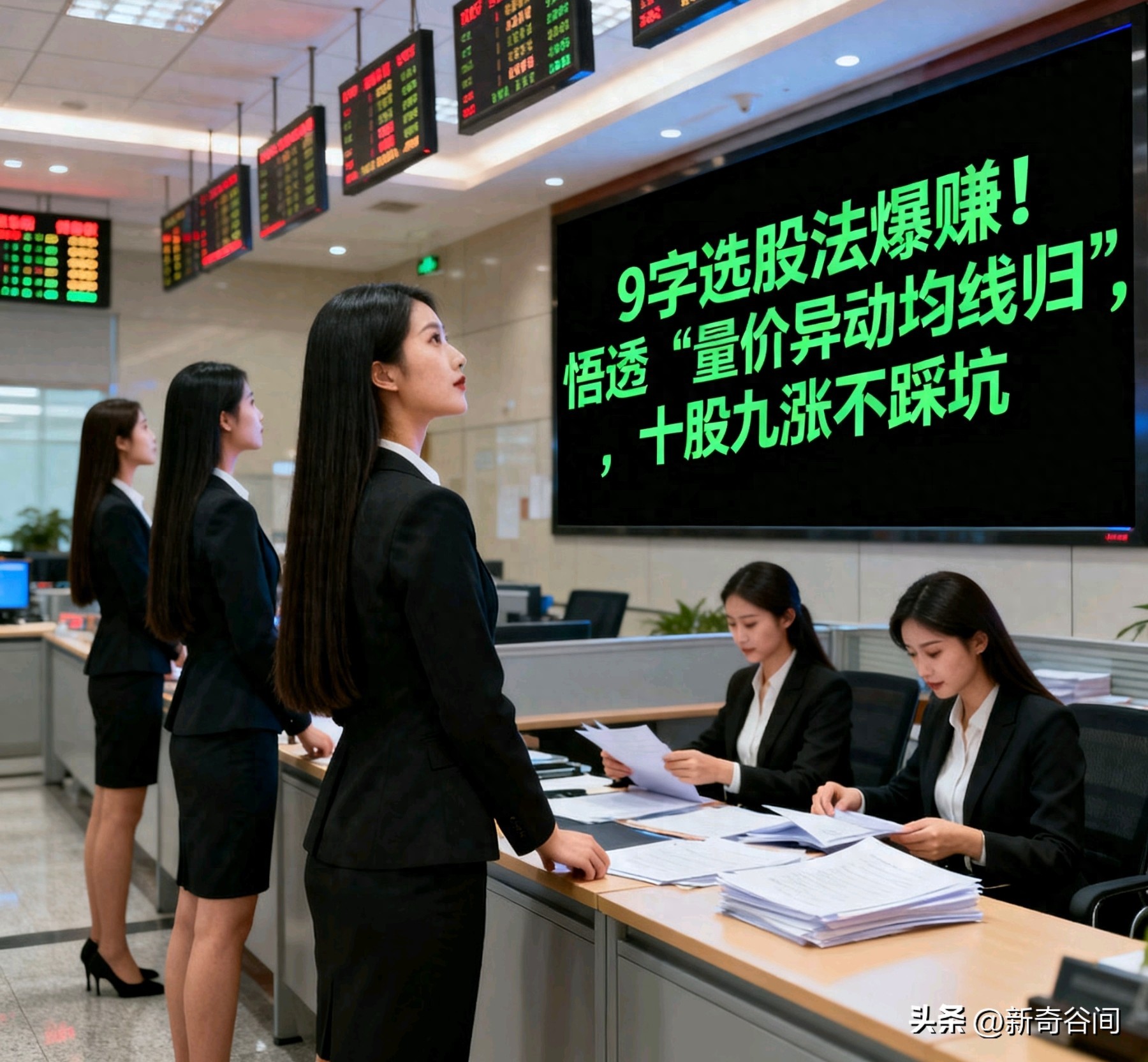 9字选股法爆赚！悟透量价异动均线归十股九涨不踩坑