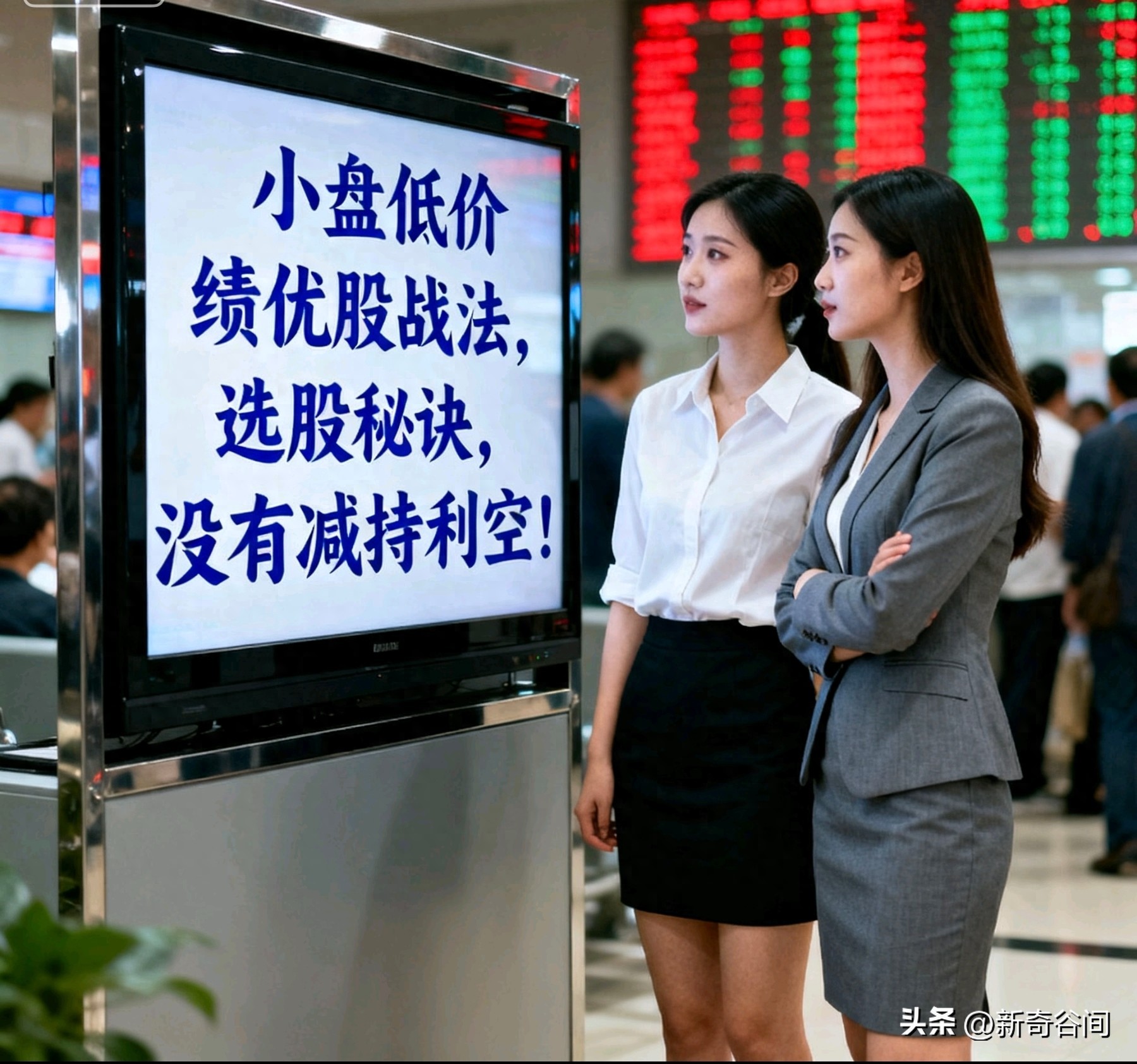 小盘低价绩优股战法选股秘诀没有减持利空！